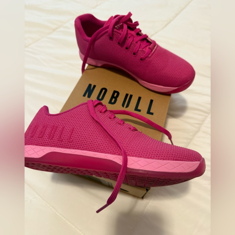 NOBULL Women's Vibrant Pink Athletic Shoes 8.5 - Strength Training